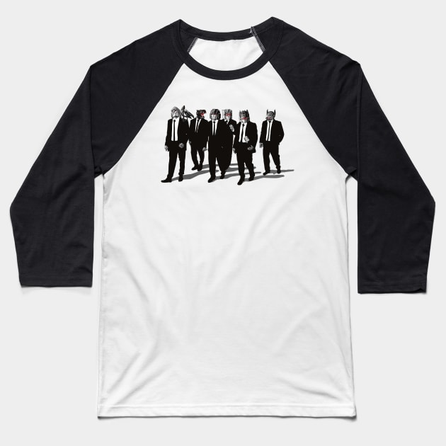 Reservoir Bots Baseball T-Shirt by Samiel